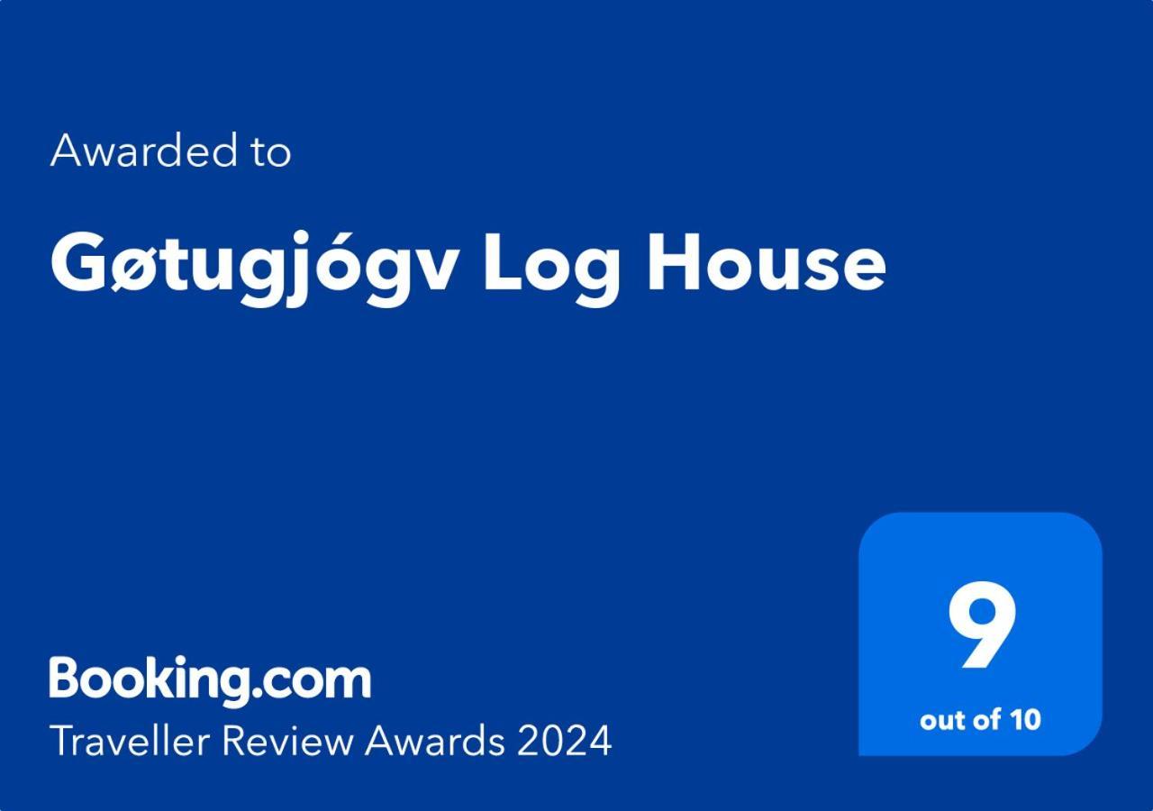 Gotugjogv Log House 아파트 외부 사진